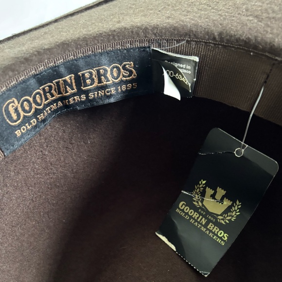 BNWT Goorin Bros ‘Queen of Knives’ wool fedora hat XL country festival women’s - Picture 4 of 5